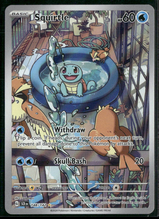 SV07: Stellar Crown #148/142 Squirtle