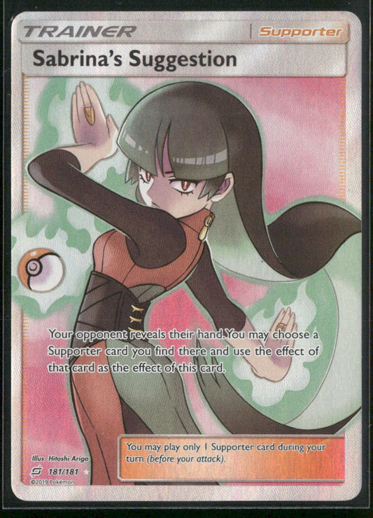 SM - Team Up #181/181 Sabrina's Suggestion (Full Art)