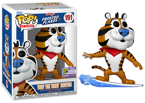 Tony the Tiger Surfing (Ad Icons) 191 - 2023 SDCC Exclusive