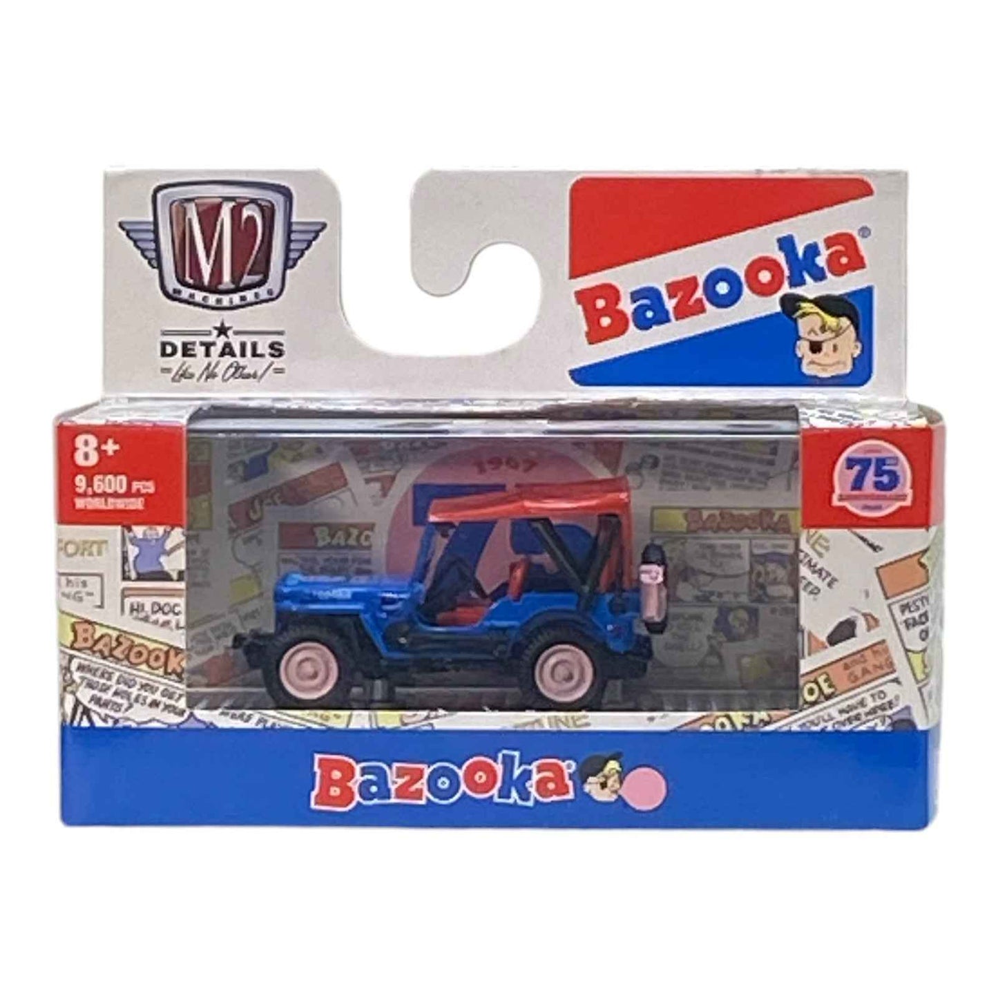 M2 Machines 1944 Willys MB Jeep - Bazooka 75th Anniversary