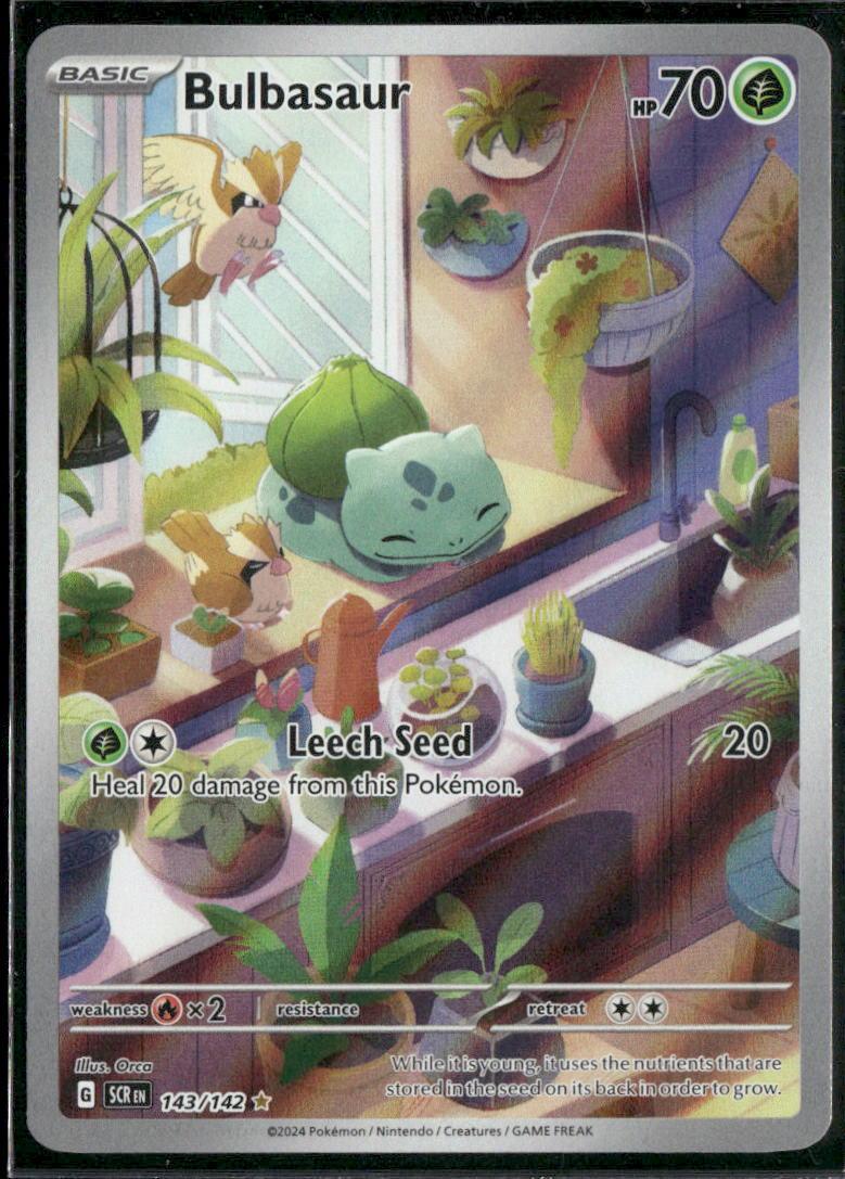 Bulbasaur SV07: Stellar Crown #143/142