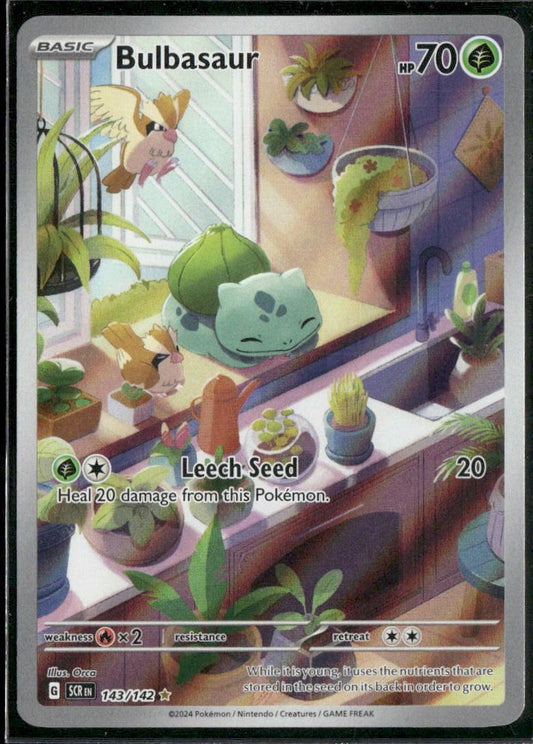 Bulbasaur SV07: Stellar Crown #143/142