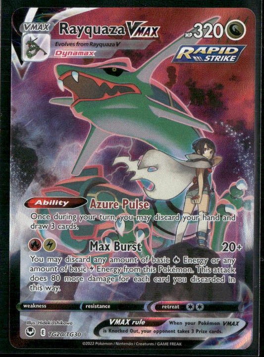 Rayquaza VMAX SWSH12: Silver Tempest Trainer Gallery #TG20/TG30