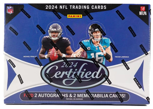 Caja de pasatiempos de fútbol certificada por Panini 2024