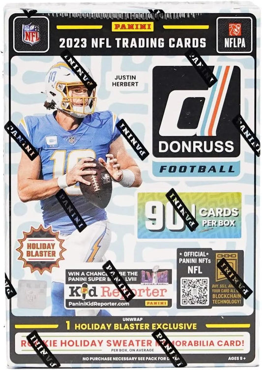 Tarjetas coleccionables Panini NFL Donruss Holiday Blaster Box 2023