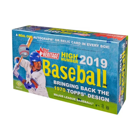 2019 Topps Heritage High Number Baseball Hobby Box