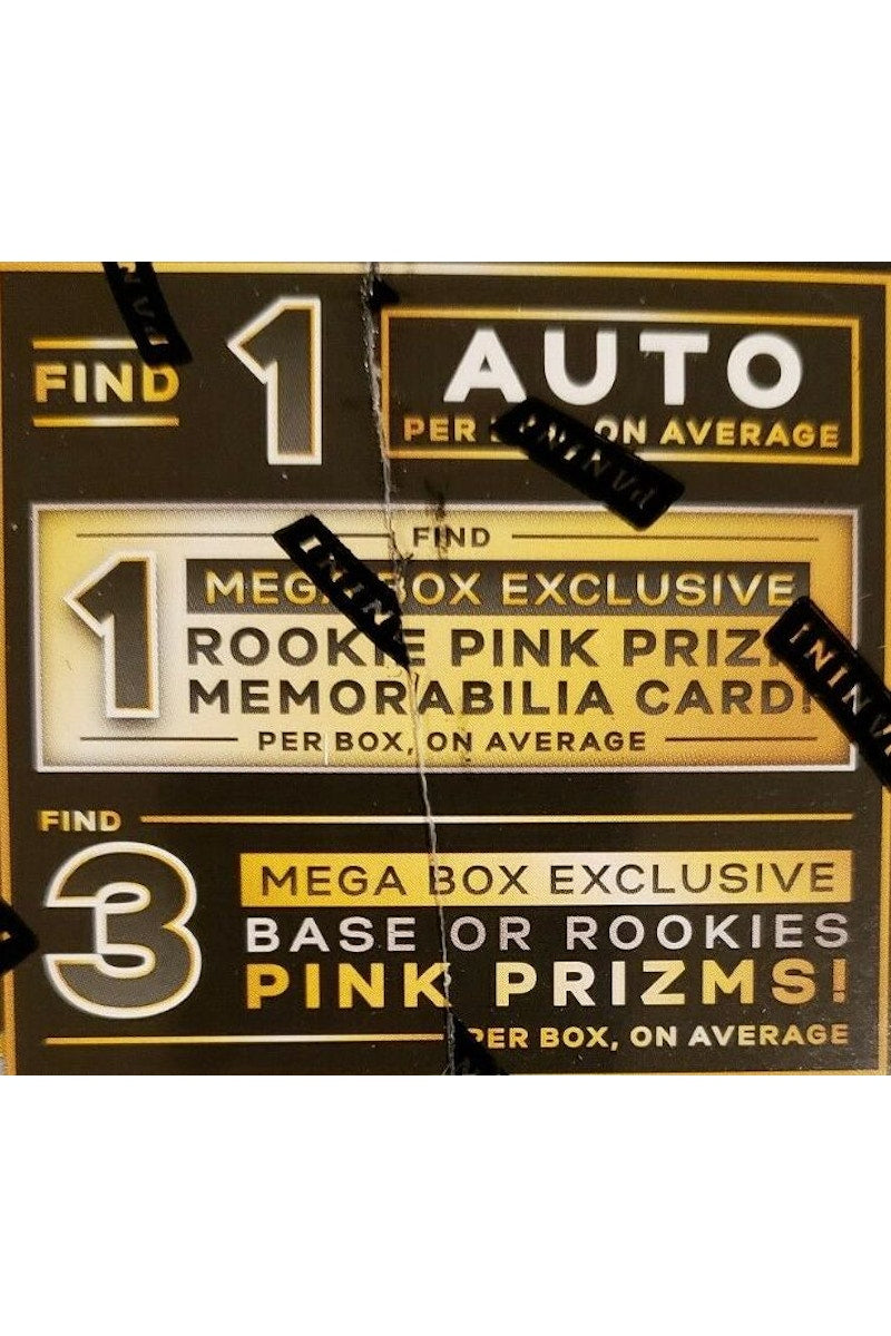 2020 Panini Prizm Football Target Mega Box - Pink alternate stock image