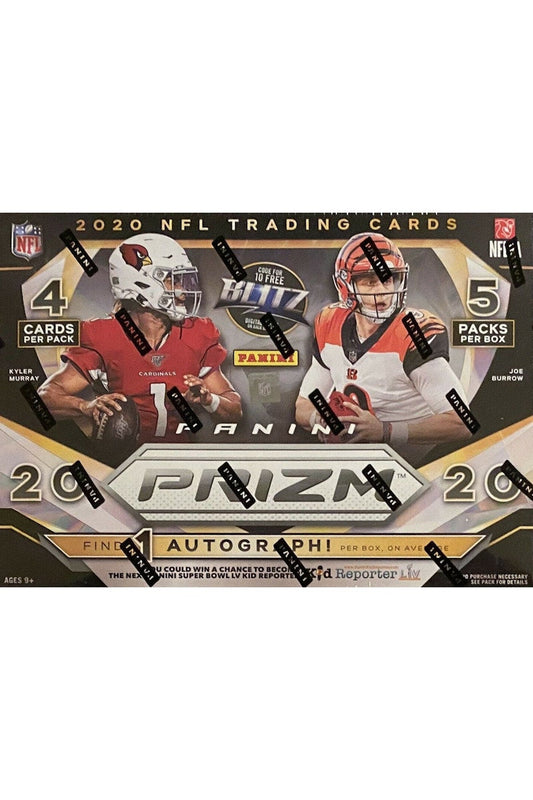 2020 Panini Prizm Football Target Mega Box - Pink stock image