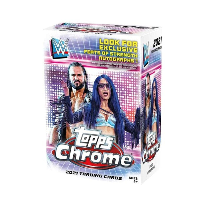 2021 Topps Chrome WWE Wrestling Blaster Box
