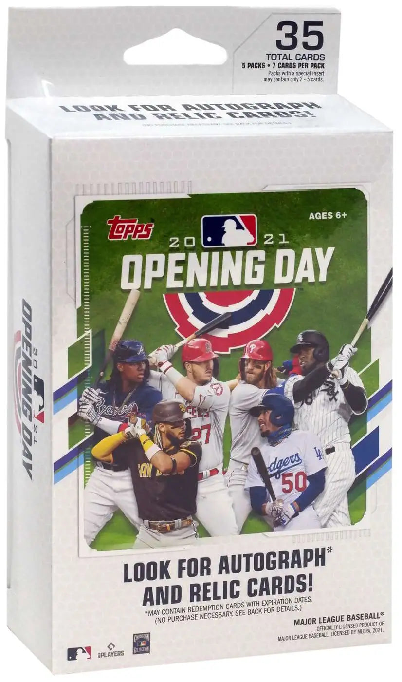 2021 Topps Opening Day Baseball Hanger Box