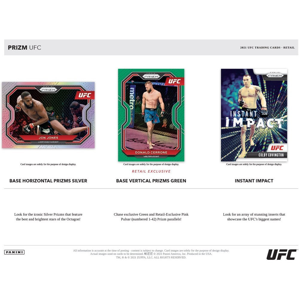 2021 Panini Prizm UFC 24 Pack Retail Box