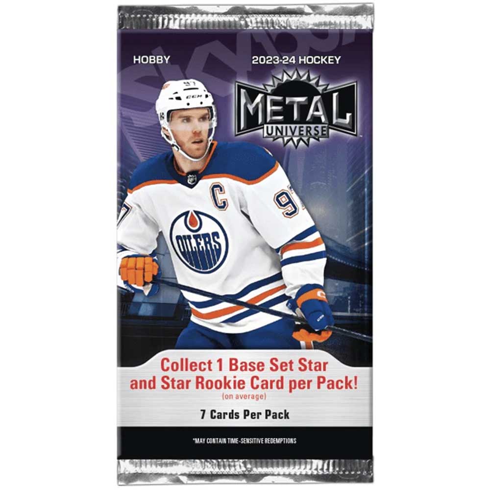 2023-24 Upper Deck Skybox Metal Universe Hockey Hobby Pack