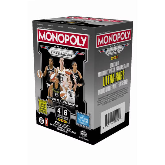 2024 Panini Prizm Monopoly WNBA Basketball Blaster Box (Millionaire White!)