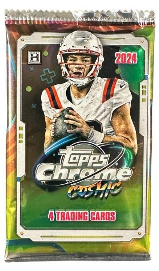 2024 Topps Chrome Cosmic Football Single Hobby Pack