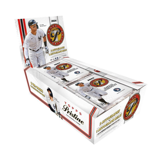 Caja de pasatiempos de béisbol Topps Pristine 2024