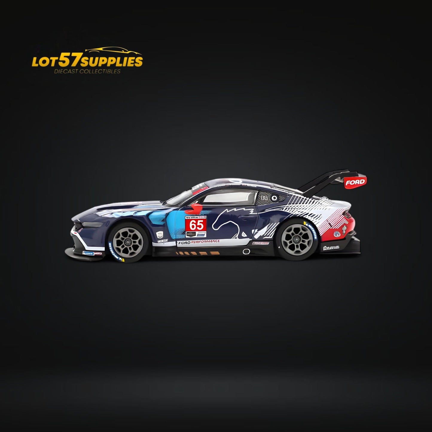 (Pre-Order) Mini-GT Ford Mustang GT3 #65 1:64