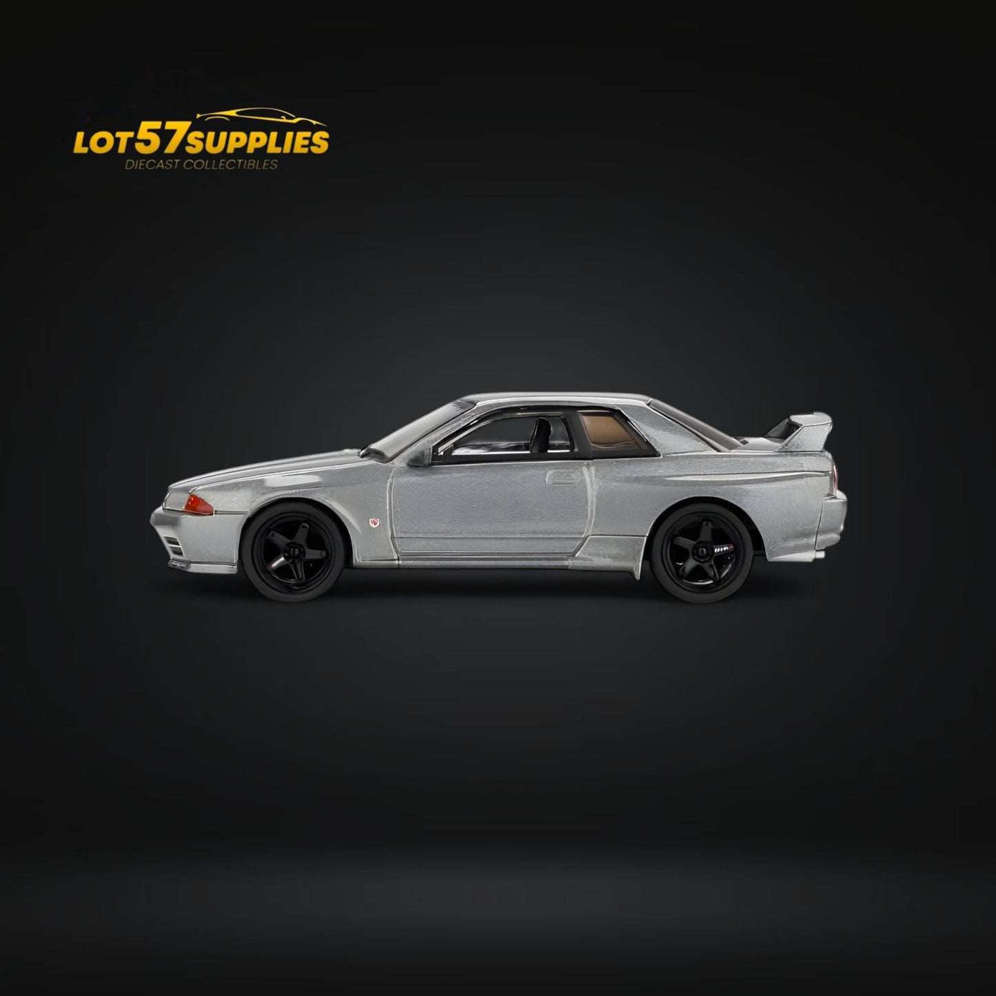 (Pre-Order) Mini-GT Nissan Skyline GT-R NISMO BNR32 CRS Version Dark Metal Gray 1:64