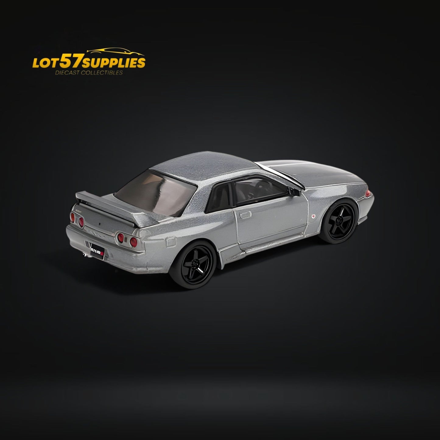 (Pre-Order) Mini-GT Nissan Skyline GT-R NISMO BNR32 CRS Version Dark Metal Gray 1:64