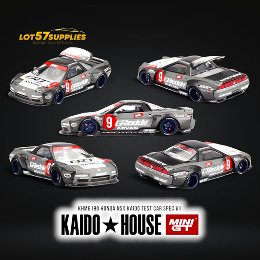 (Pre-Order) Mini-GT x KAIDO Honda NSX Kaido Test Car Spec V1 1:64