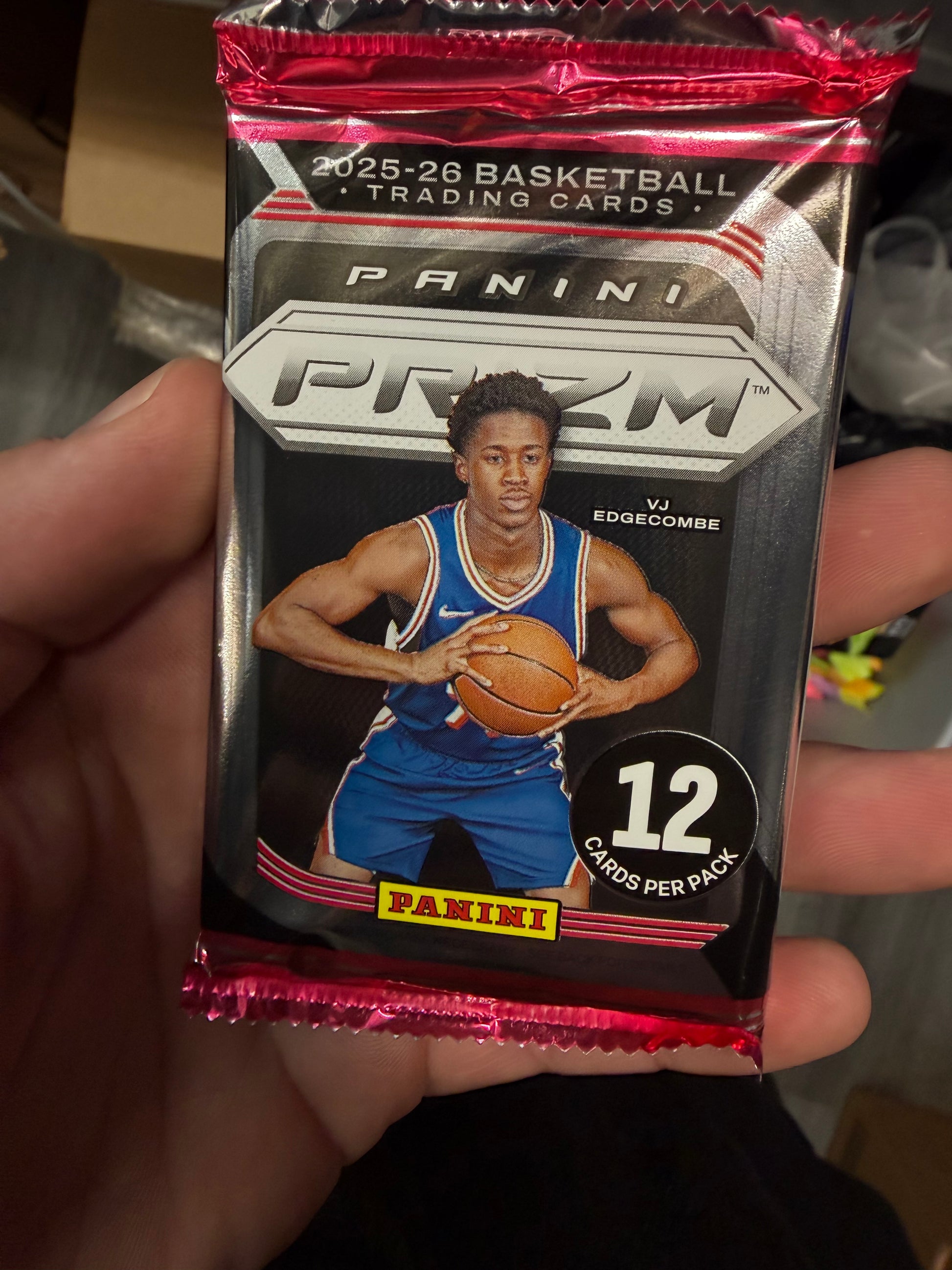 2025-26 Panini Prizm Basketball Hobby Pack - 12 Cards