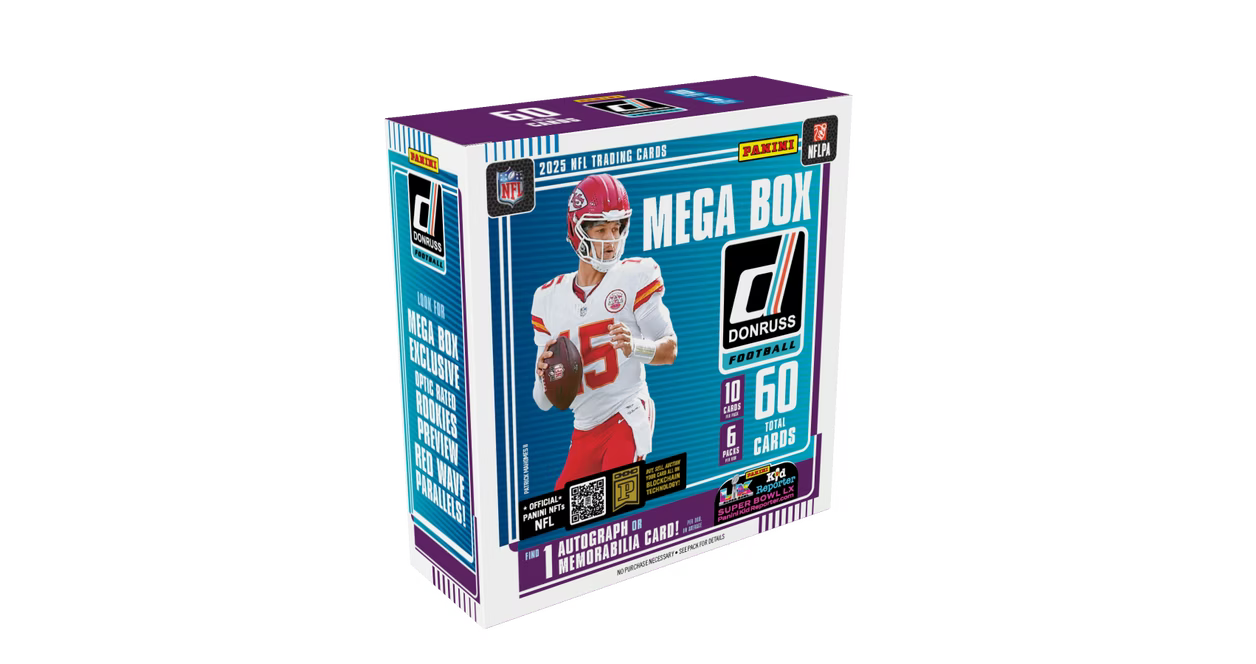 2025 Panini Donruss NFL Football Mega Box