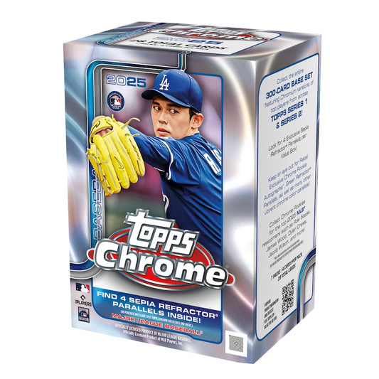 2025 Topps Chrome Baseball Value Box