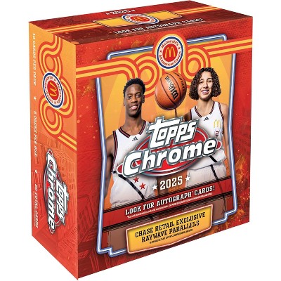 2025 Topps Chrome McDonald's All-American Basketball Mega Box