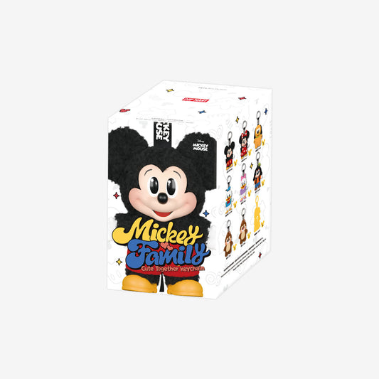 [IN STOCK] POPMART Mickey Family Cute Together Keychain Series Figures