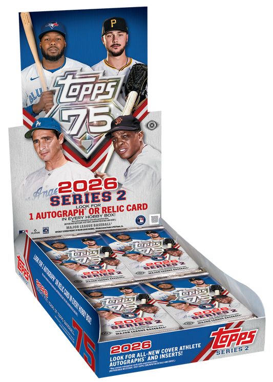 2026 Topps 75 Baseball Series 2 Hobby Box