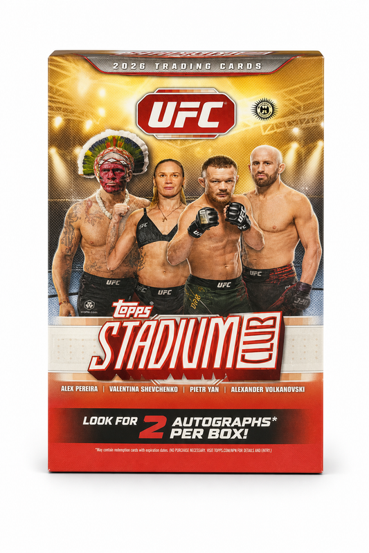 2026 Topps Stadium Club UFC Blaster Box
