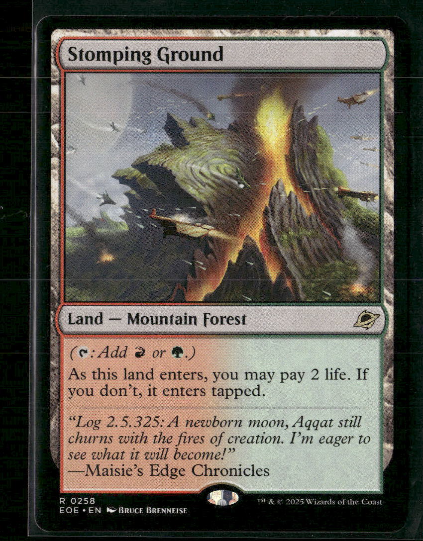 Stomping Ground #0258 Rare - Magic: The Gathering Edge of Eternities