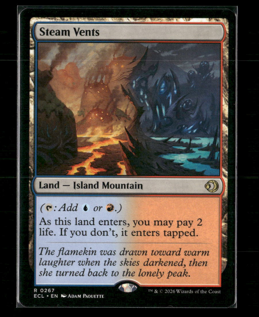 Steam Vents #0267 Rare - Magic: The Gathering Eternal Collection