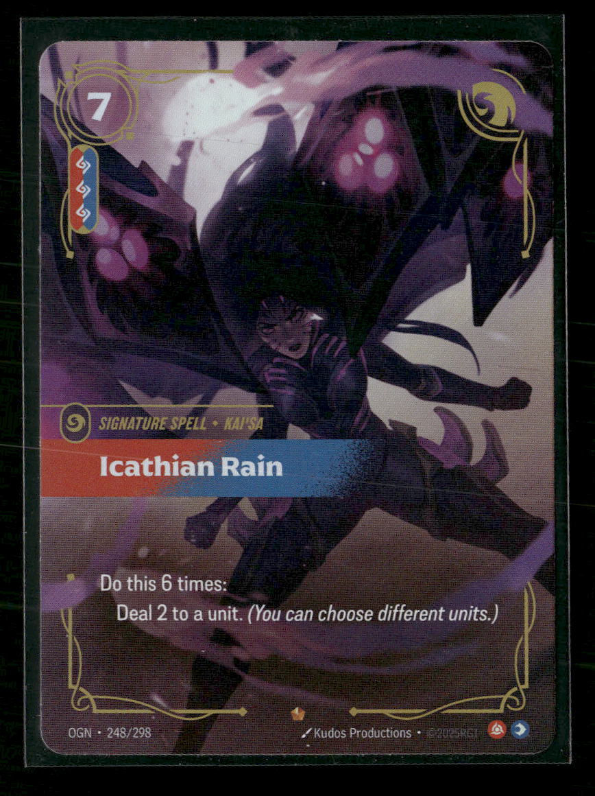 Icathian Rain #248/298 Holofoil Epic - Riftbound Origins