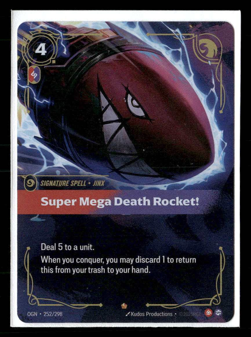 Super Mega Death Rocket! #252/298 Epic - Riftbound Origins