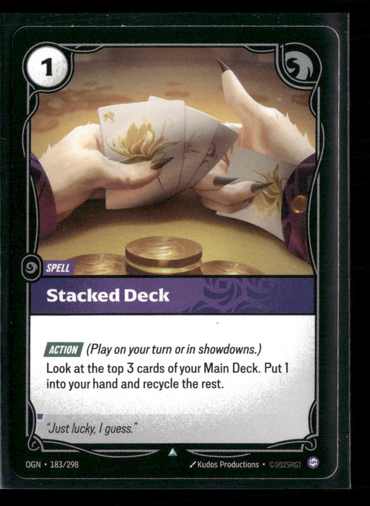 Stacked Deck #183/298 - Riftbound Origins