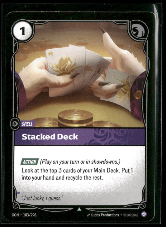 Stacked Deck #183/298 - Riftbound Origins