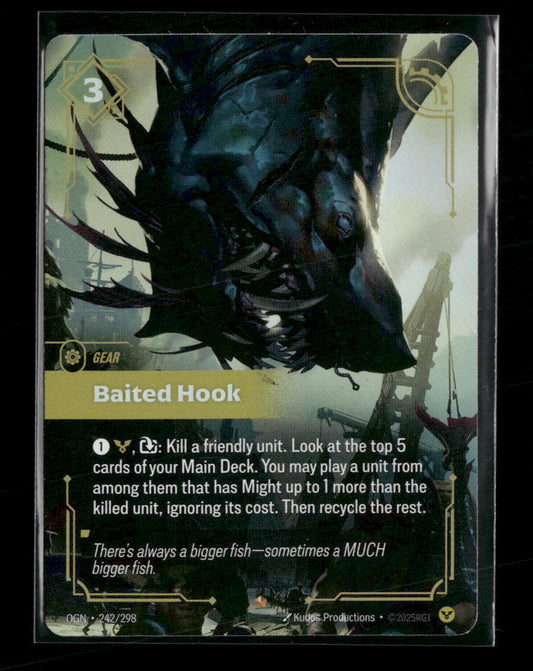 Baited Hook #242/298 Foil Epic - Riftbound Origins