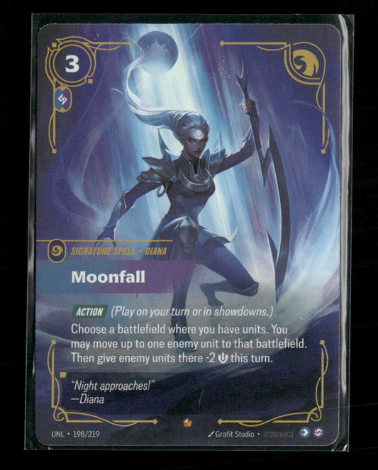 Moonfall #198/219 Foil Epic - Riftbound Unleashed