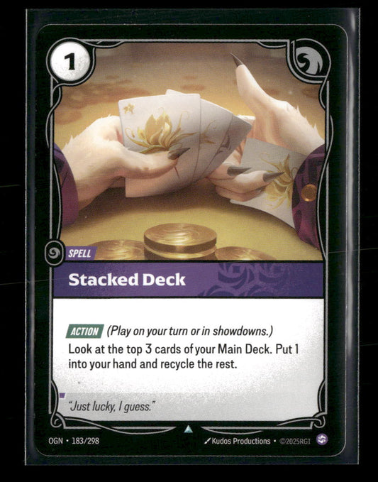 Stacked Deck #183/298 - Riftbound Origins
