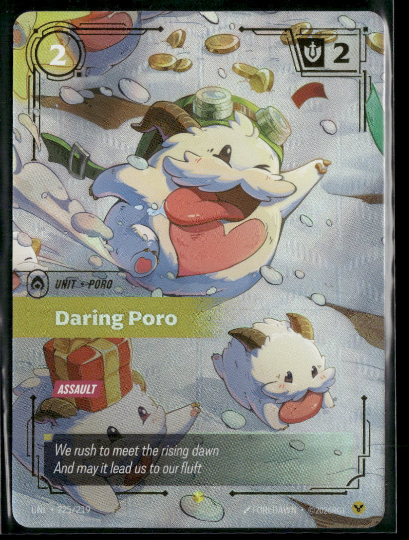 Daring Poro #225/219 - Riftbound