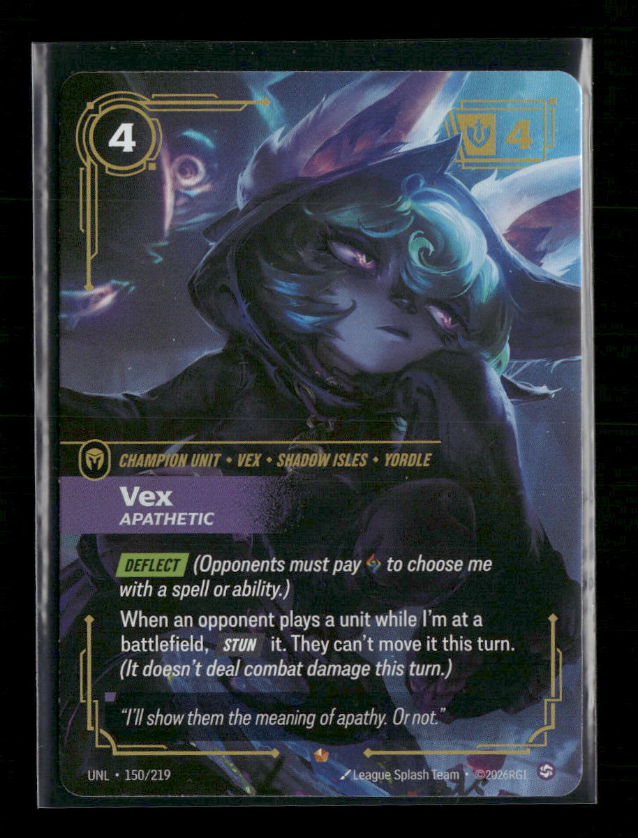 Vex #150/219 Foil Epic - Riftbound Unleashed