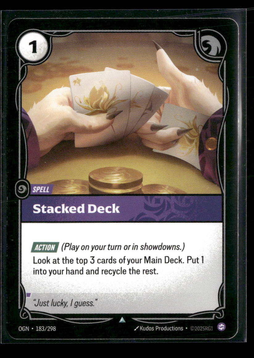 Stacked Deck #183/298 - Riftbound Origins