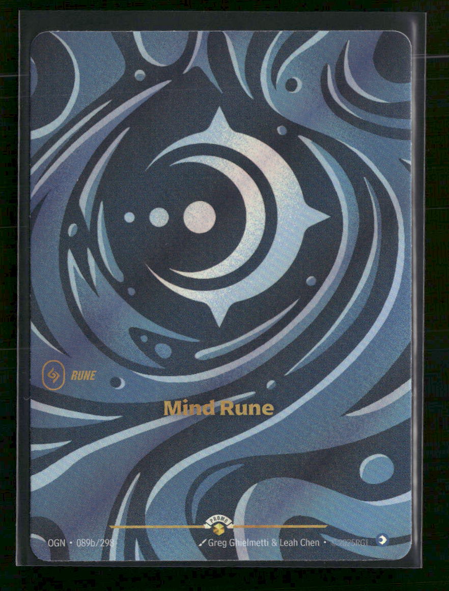 Mind Rune #089b/298 - Riftbound Origins