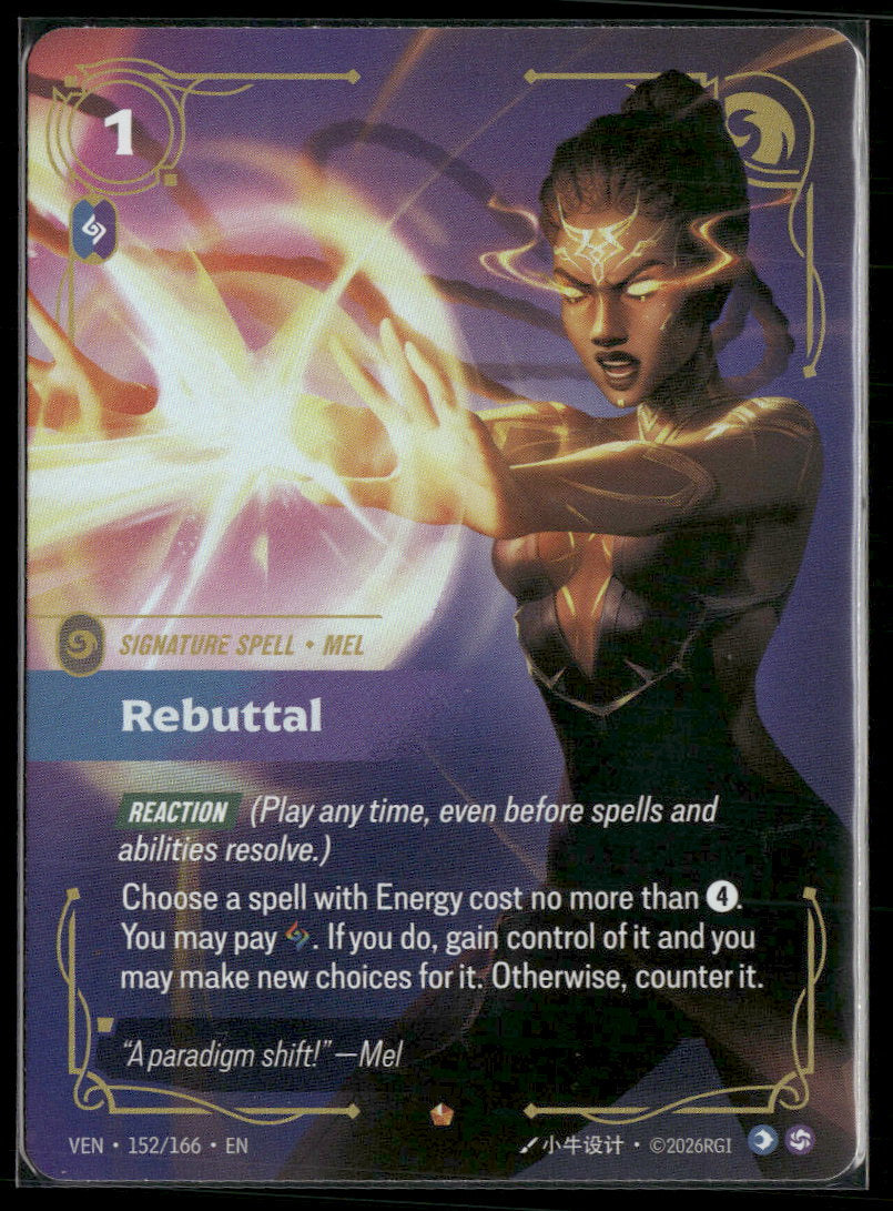 Rebuttal #152/166 Rare - Riftbound