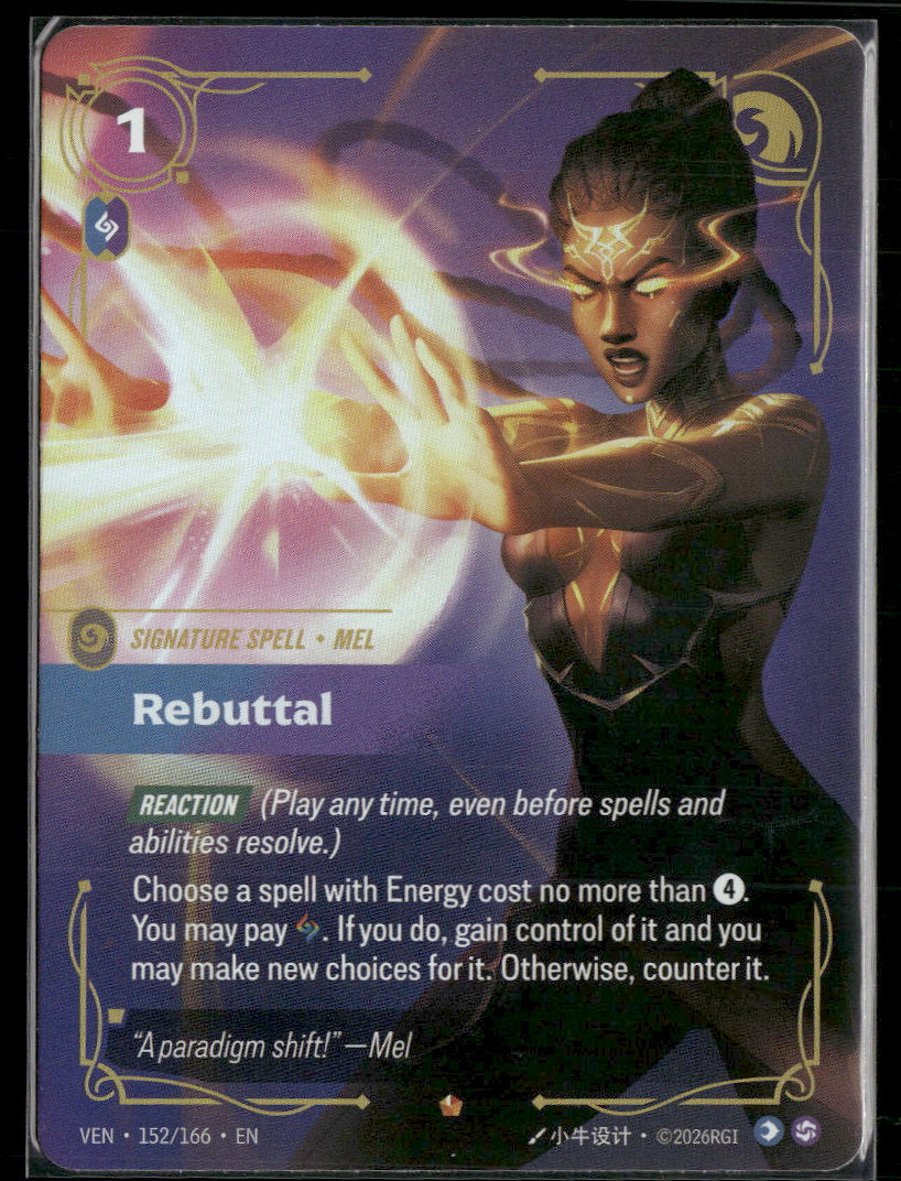 Rebuttal #152/166 Rare - Riftbound