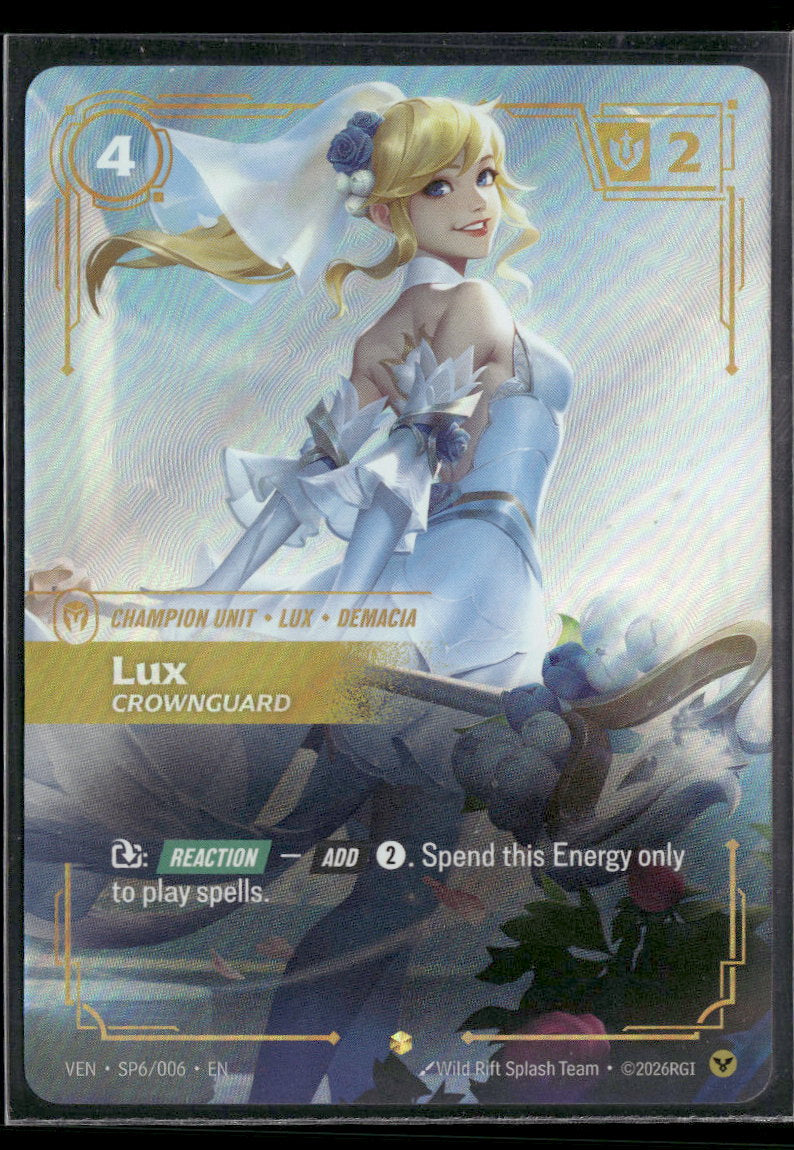 Lux Crownguard #6/6 Legendary - Riftbound