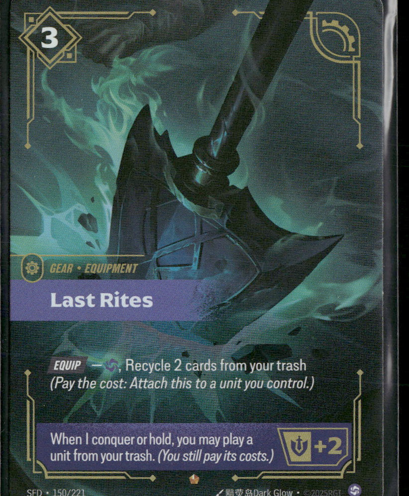 Last Rites #150/221 - Riftbound Spiritforged