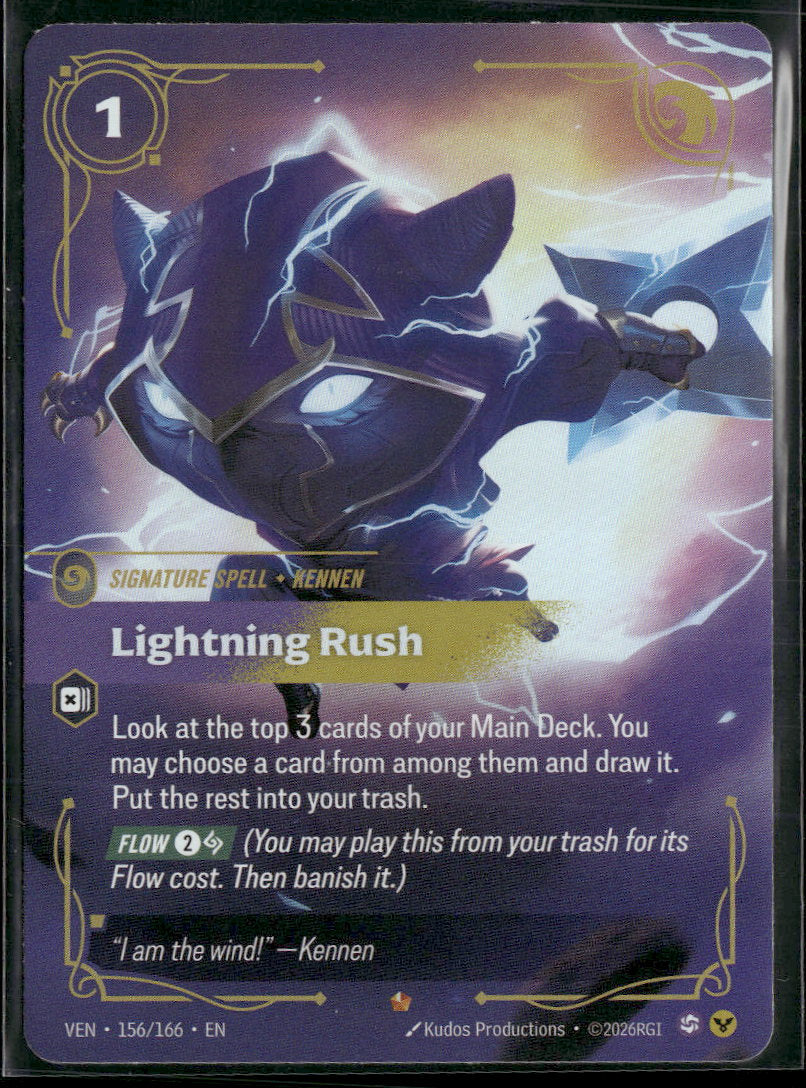 Lightning Rush #156/166 Rare - Riftbound