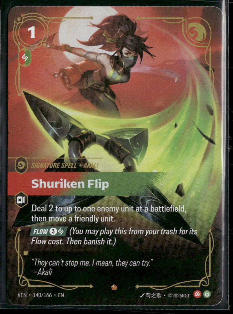 Shuriken Flip #140/166 - Riftbound