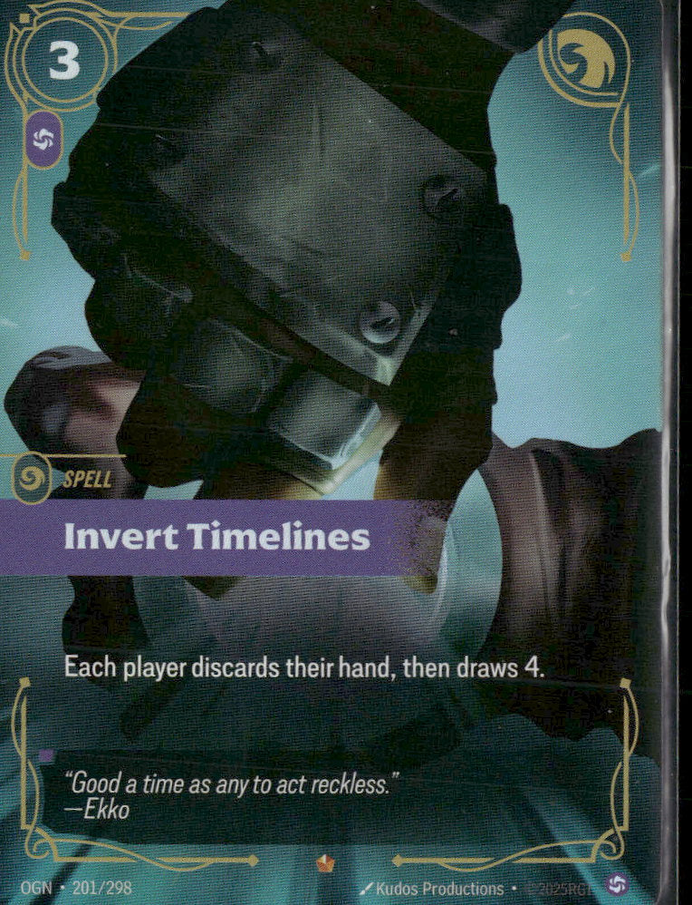 Invert Timelines #201/298 Rare - Riftbound Origins